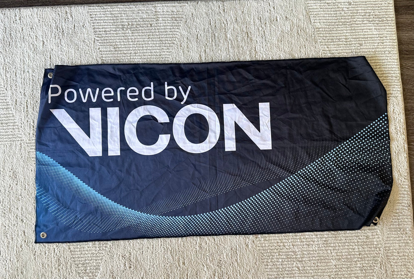 “Powered by Vicon” flag