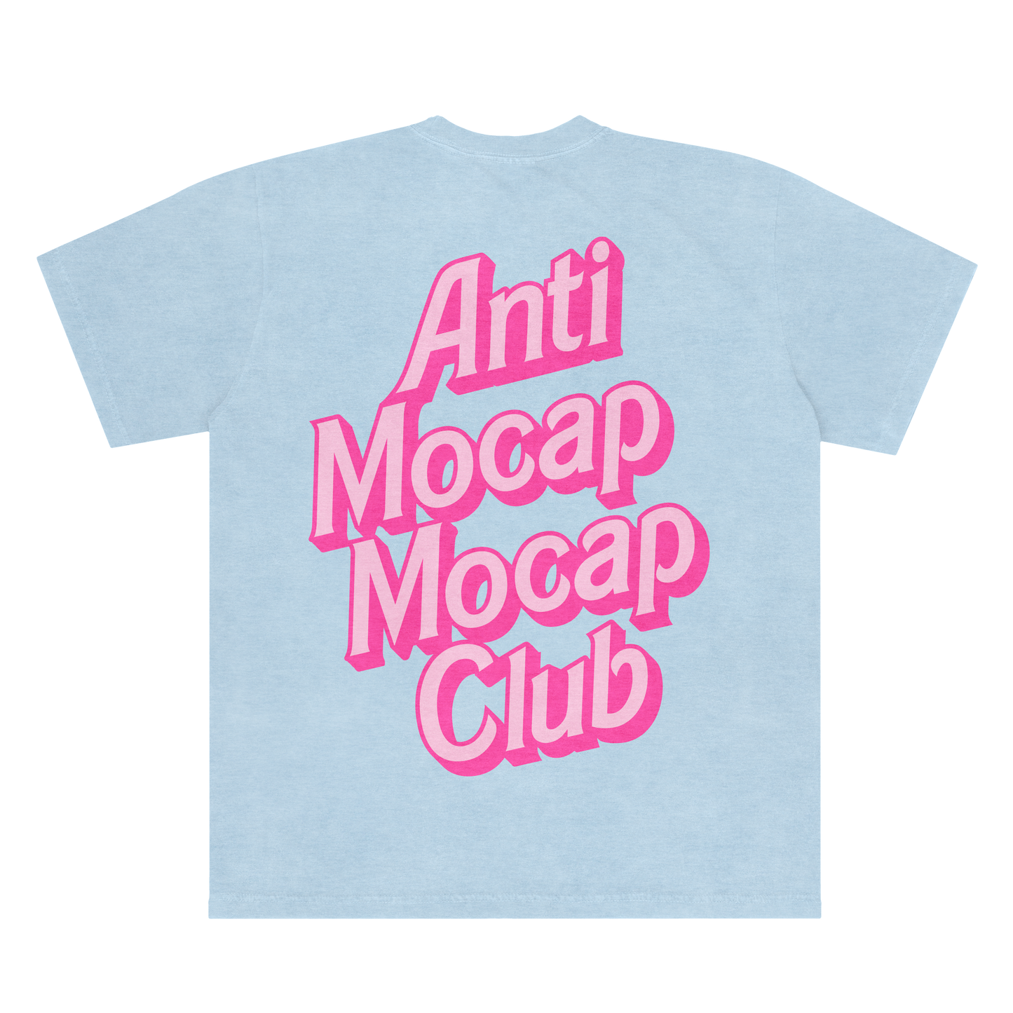 All Dolled Up Unisex Tee 6.5 Light Blue