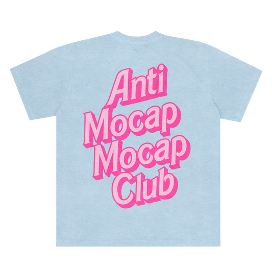 All Dolled Up Unisex Tee 6.5 Light Blue