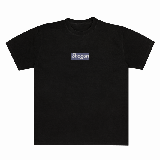 Shogun Boxy Logo Unisex Tee 6.1 Black