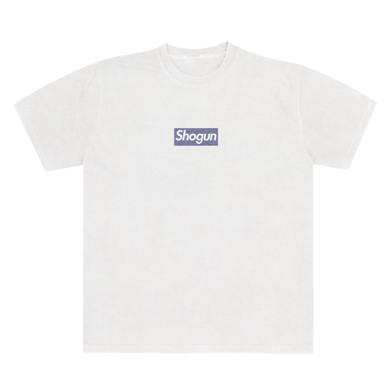 Shogun Boxy Logo Unisex Tee 6.1 White