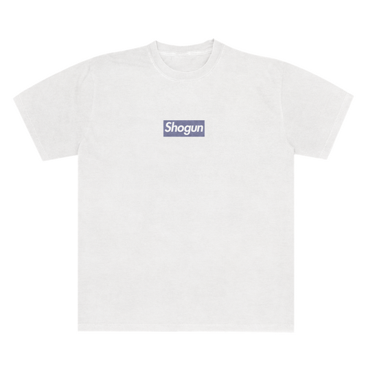 Shogun Boxy Logo Unisex Tee 6.1 White