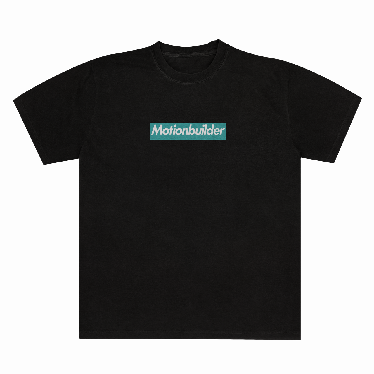 Motionbuilder Boxy Logo Unisex Tee 6.1 Black