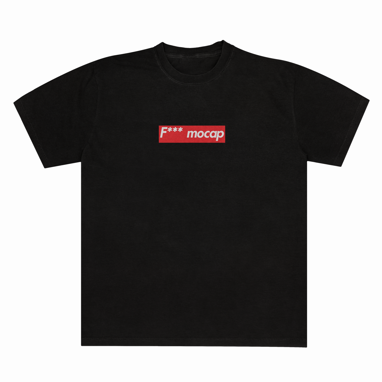 F*** Mocap Boxy Logo Unisex Tee 6.1 Black