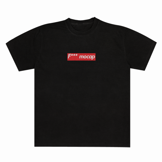 F*** Mocap Boxy Logo Unisex Tee 6.1 Black