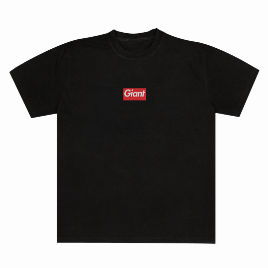 Giant Boxy Logo Unisex Tee 6.1 Black