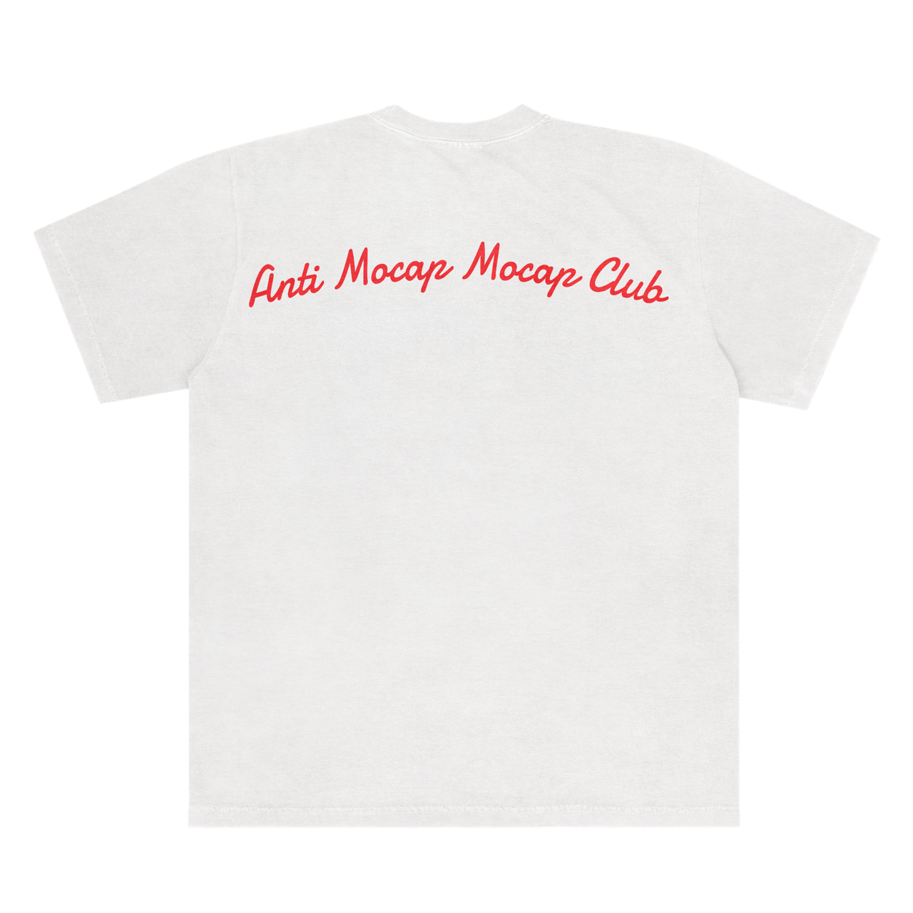 Fuck Mocap Boxy Logo Unisex Tee 6.1 White